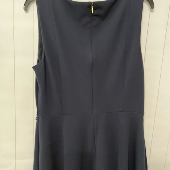 Donna Karan Navy Blue High Low dress - Picture 6 of 14